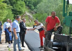 Ministar Dedić obišao radove u Ključu: Bolja putna infrastruktura i povezanost za stanovnike Ključa
